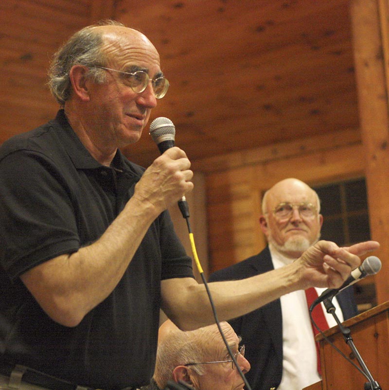 warren doty at microphone