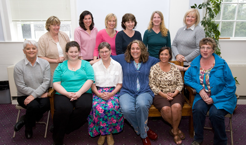 The 2009 relay for life walkers