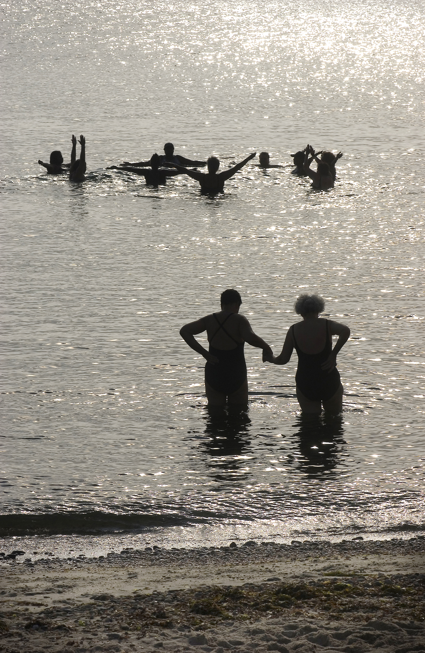 swimming