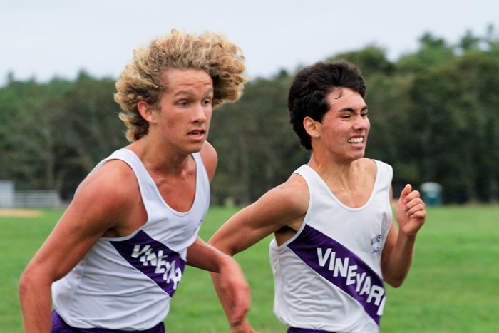 Cooper Chapman Michael Schroeder cross country