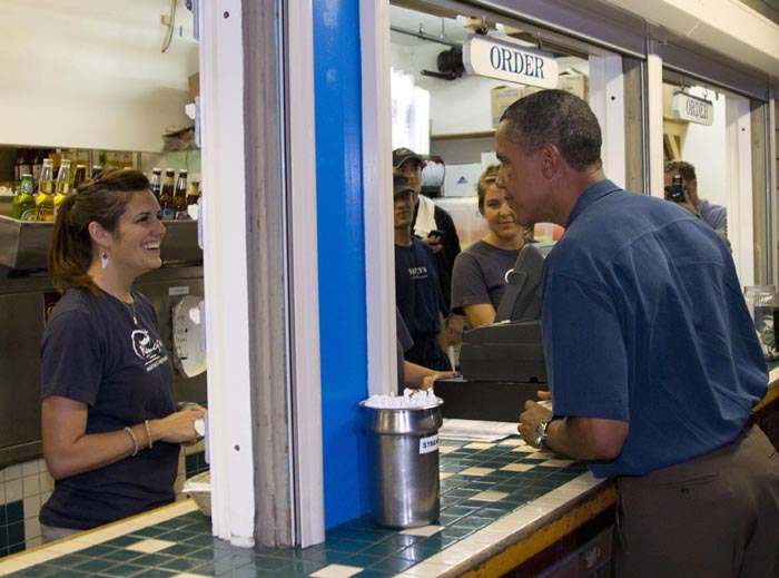 president obama potus seafood takeout