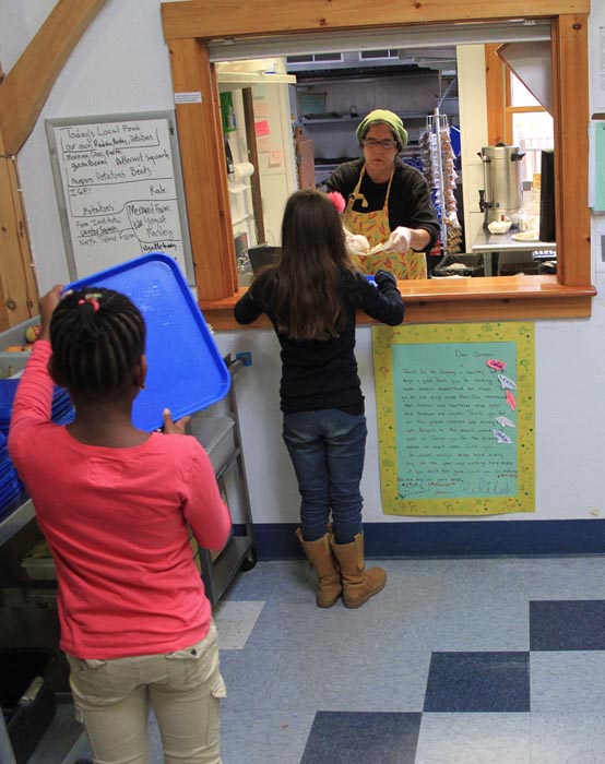 Christina Napolitan students kitchen