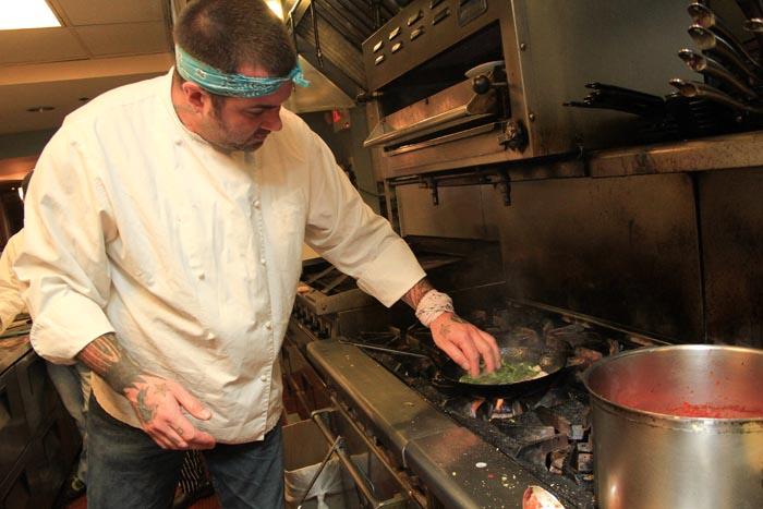 Ben deForest chef stove cook
