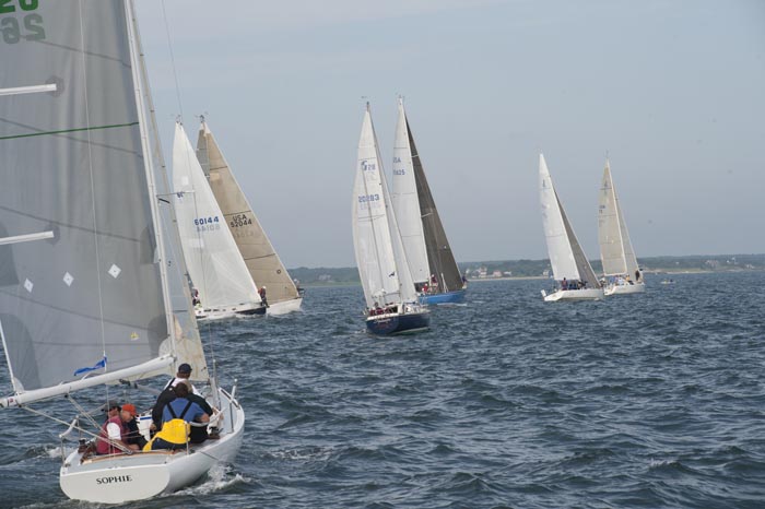 Sailboats.