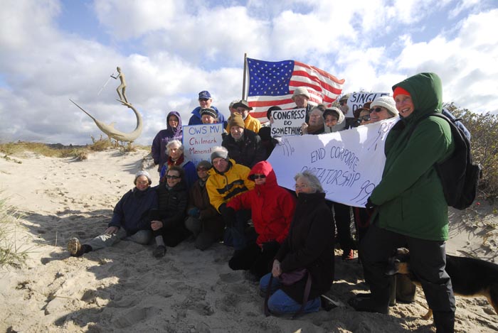 OWS Occupy Wall Street Menemsha protesters