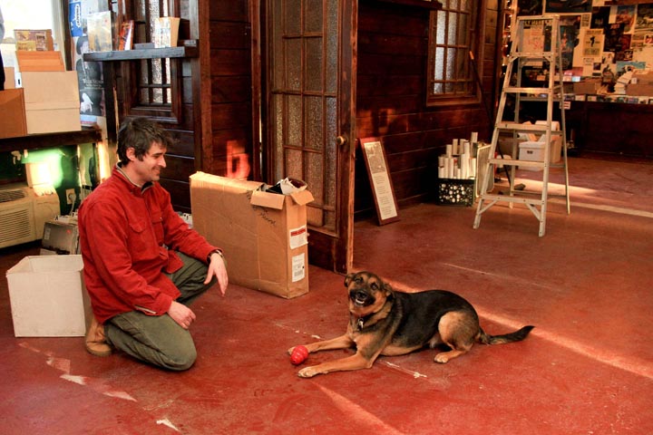 Mike Barnes dog Baris