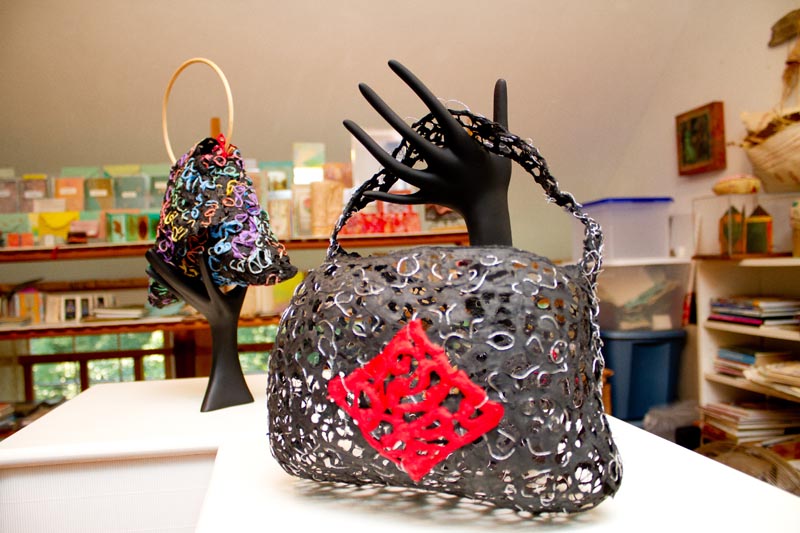 homemade paper purses