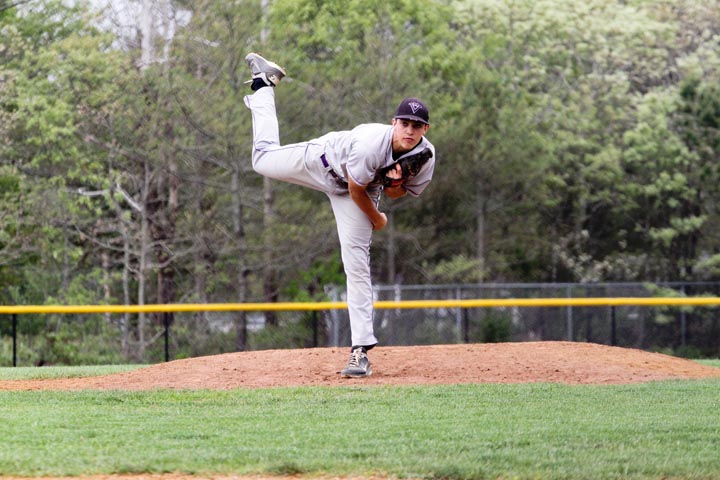 Will Stewart pitching
