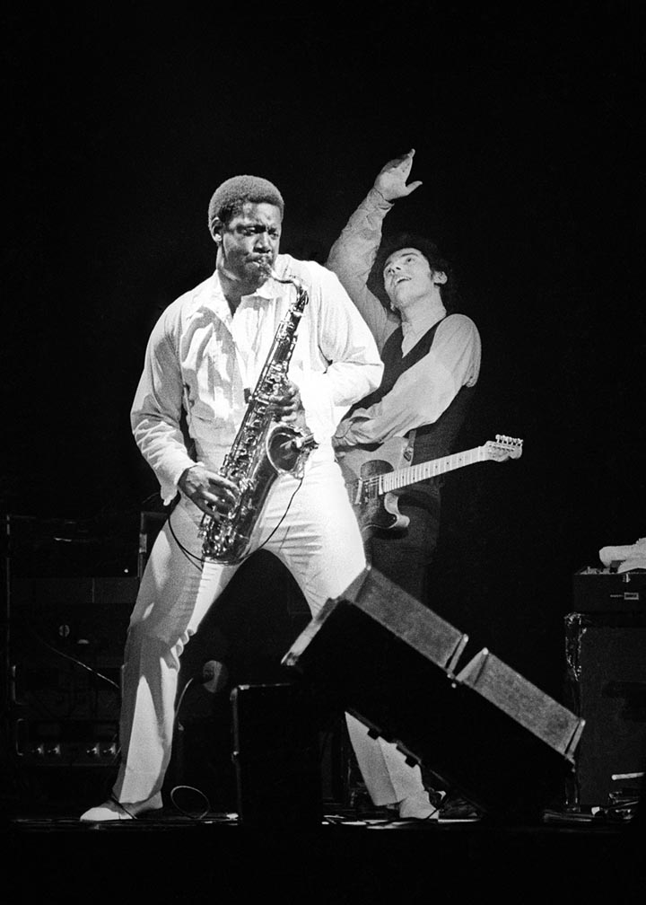 Clarence Clemons, Bruce Springsteen, James Shive