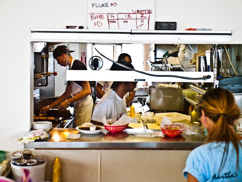 takeout window