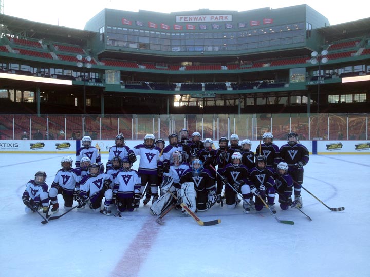 youth hockey ice rink