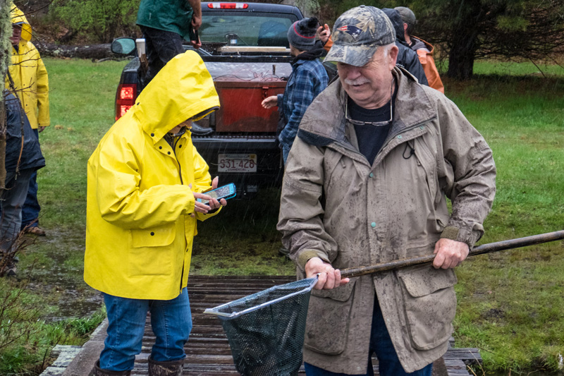 Cooper Gilkes stocks trout for annual kids