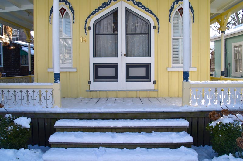Oak Bluffs, Camp Ground, Snow