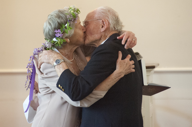 The kiss, and there were many of them