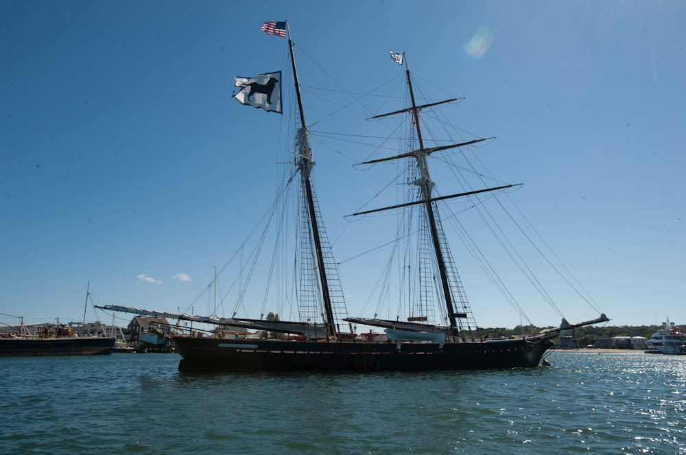 The journey began at the mooring.