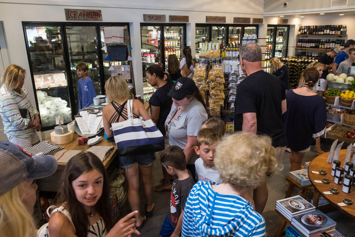 Customers arrive