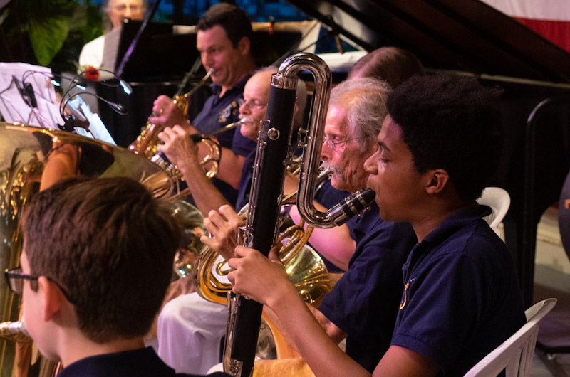 Band played on.