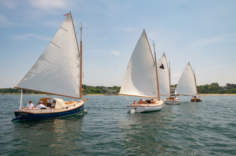 The start off Eastville Beach, Oak Bluffs