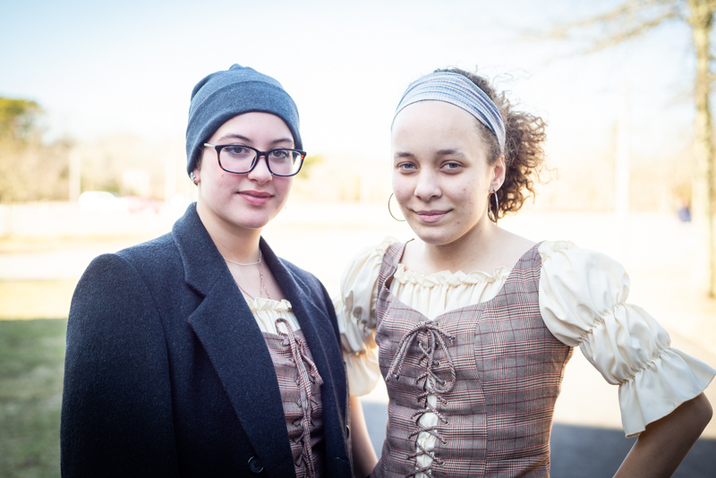 Engracia Scheller and Tenley Brooks play Epinone.