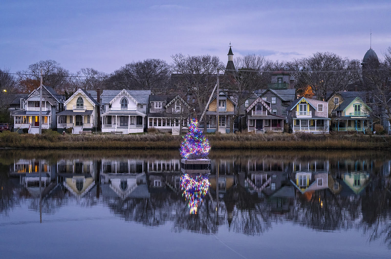 The lights are on and the Island is ready for the holiday season.
