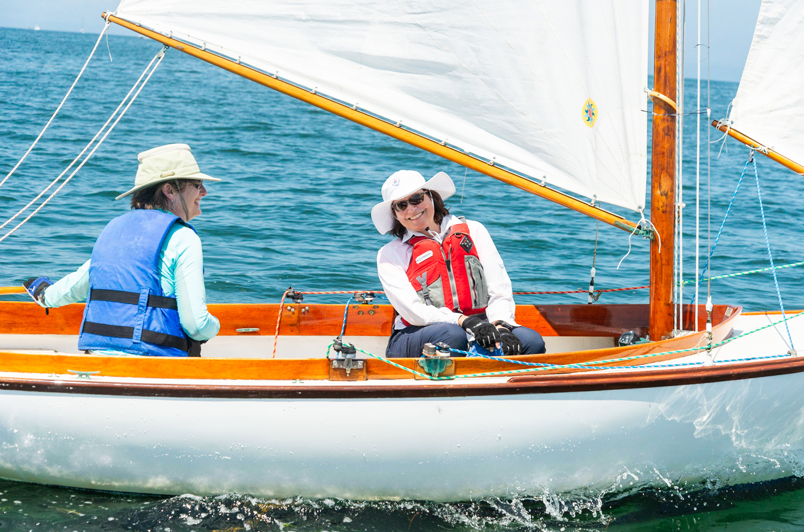 Herreschoff class practice race.