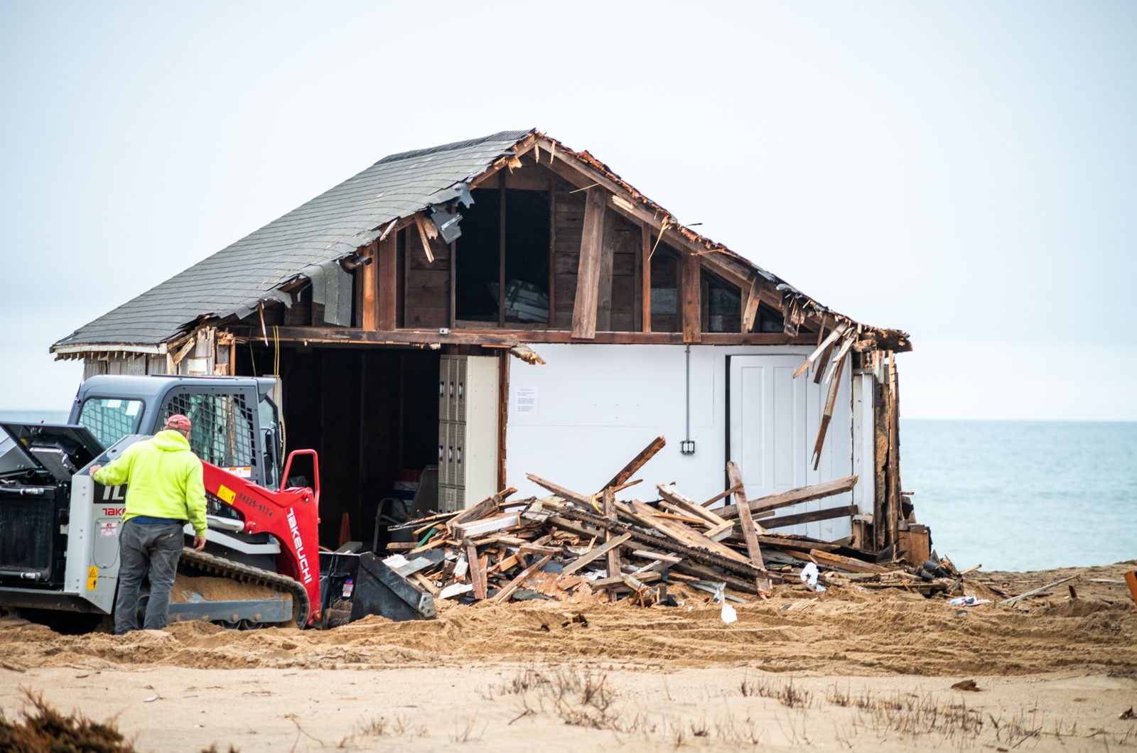 After more than a century on South Beach, the Donnelly house was torn down Thursday.