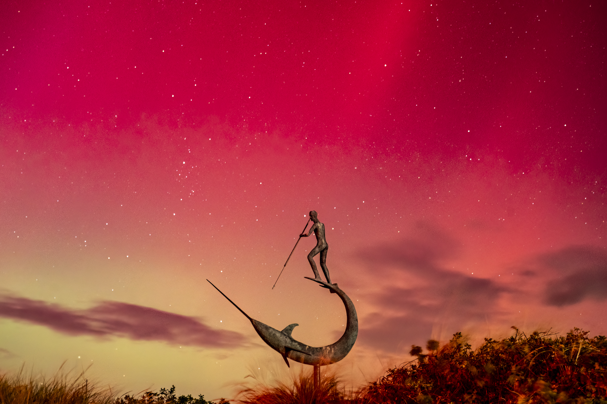 Fire in the sky!