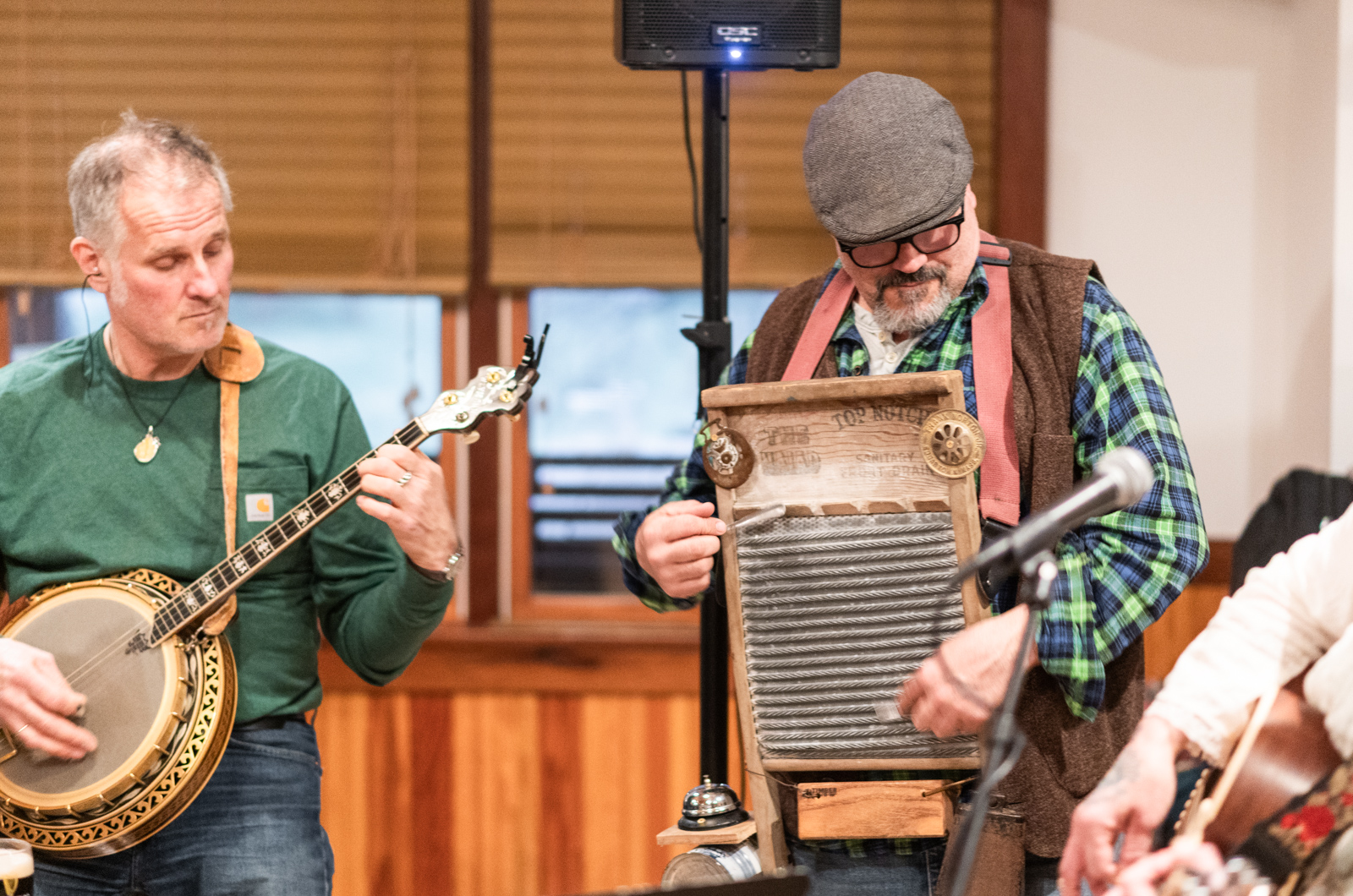 It is always time for a washboard solo.