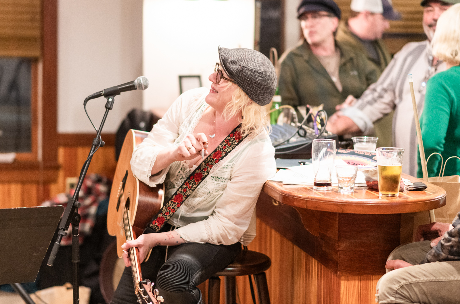 Rose Guerin sings out.