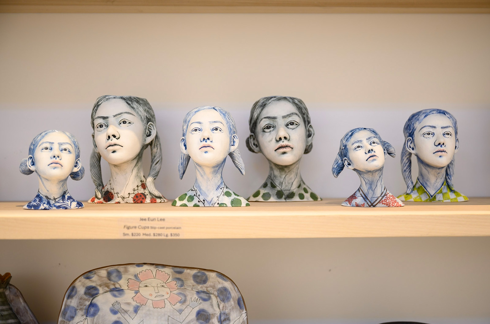Figurative pieces by Jee Eun Lee.