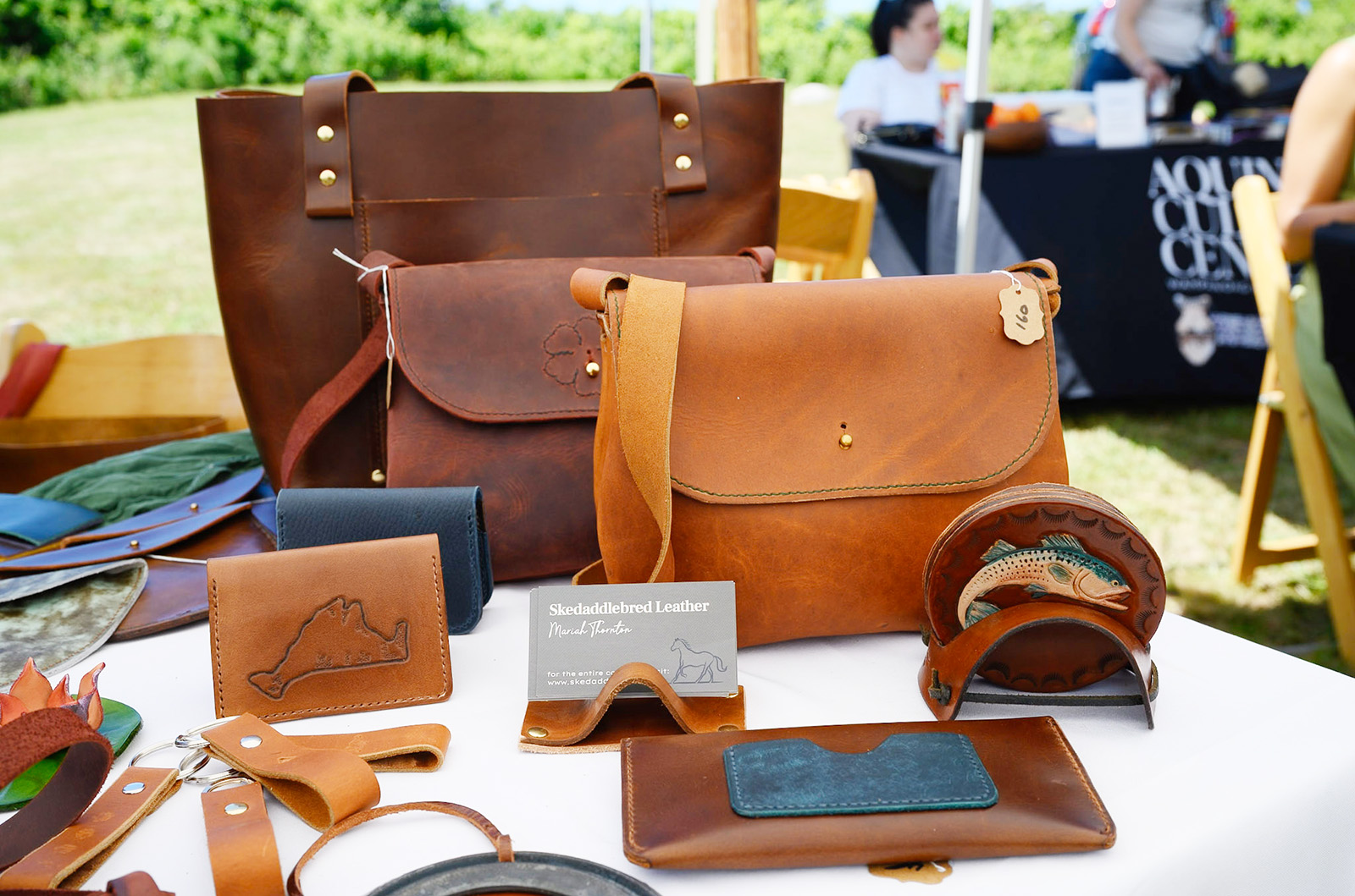 Saddleback leather by Mariah Thornton.
