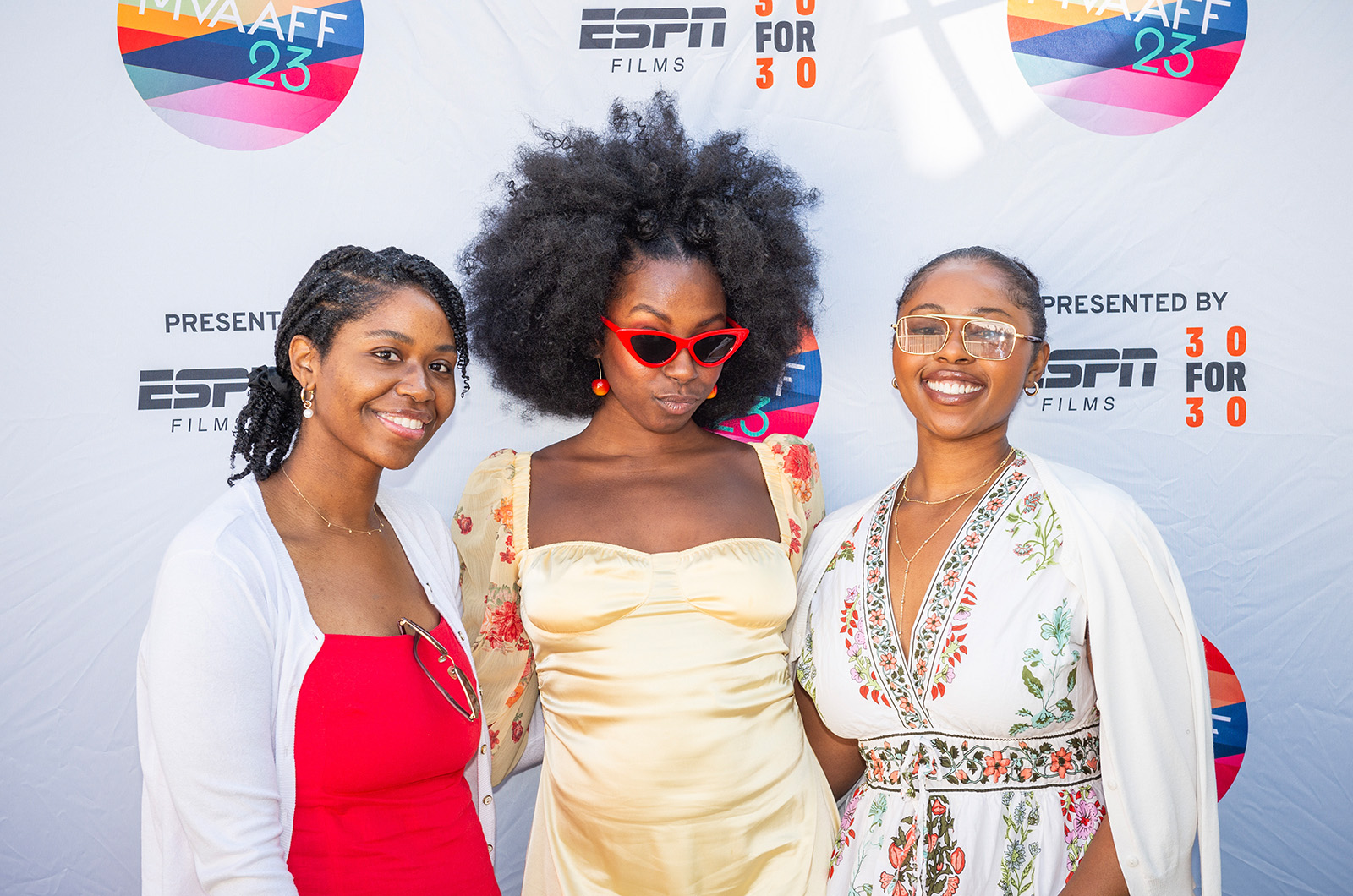 [l-r] Natasha Ero, Angella Katharine, Mabella Barnor.