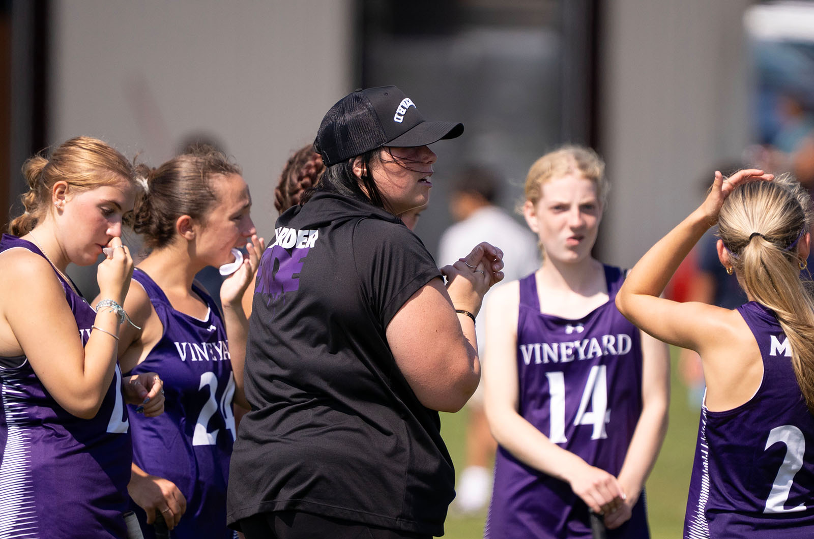 Kaitlyn Benoit is the field hockey coach.