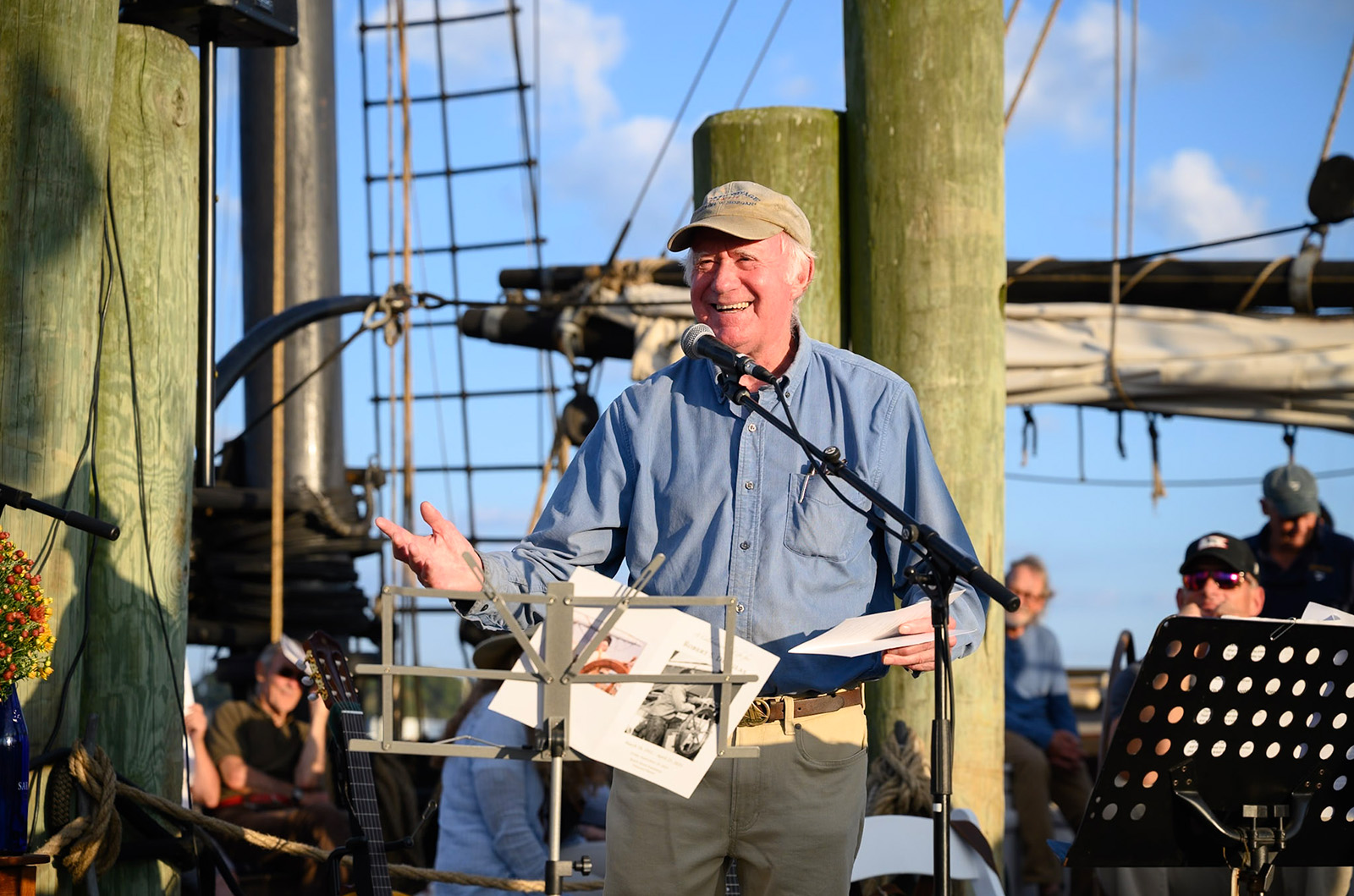 Matthew Stackpole is the former first-mate.
