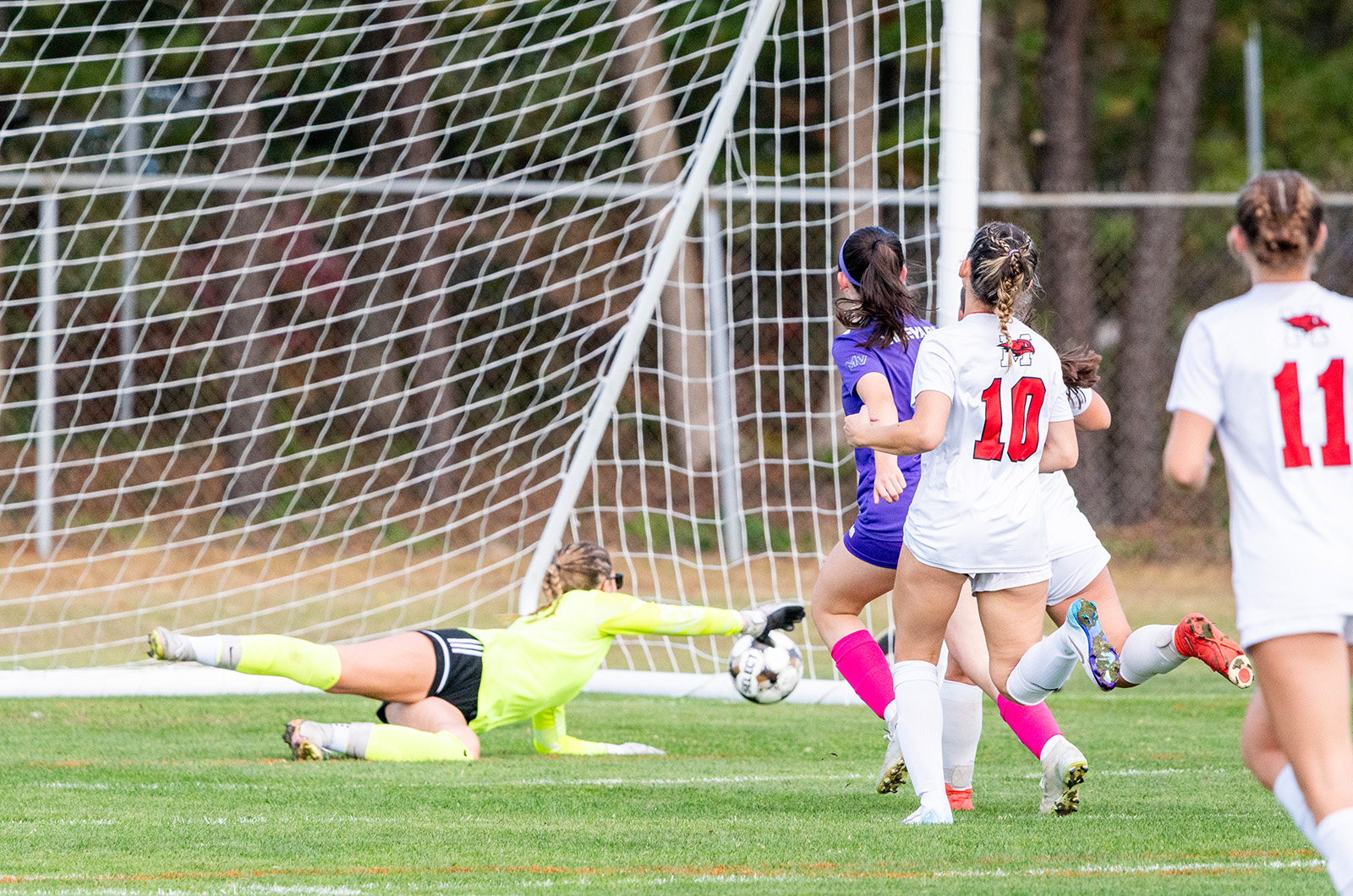 Ava Townes with a goal.