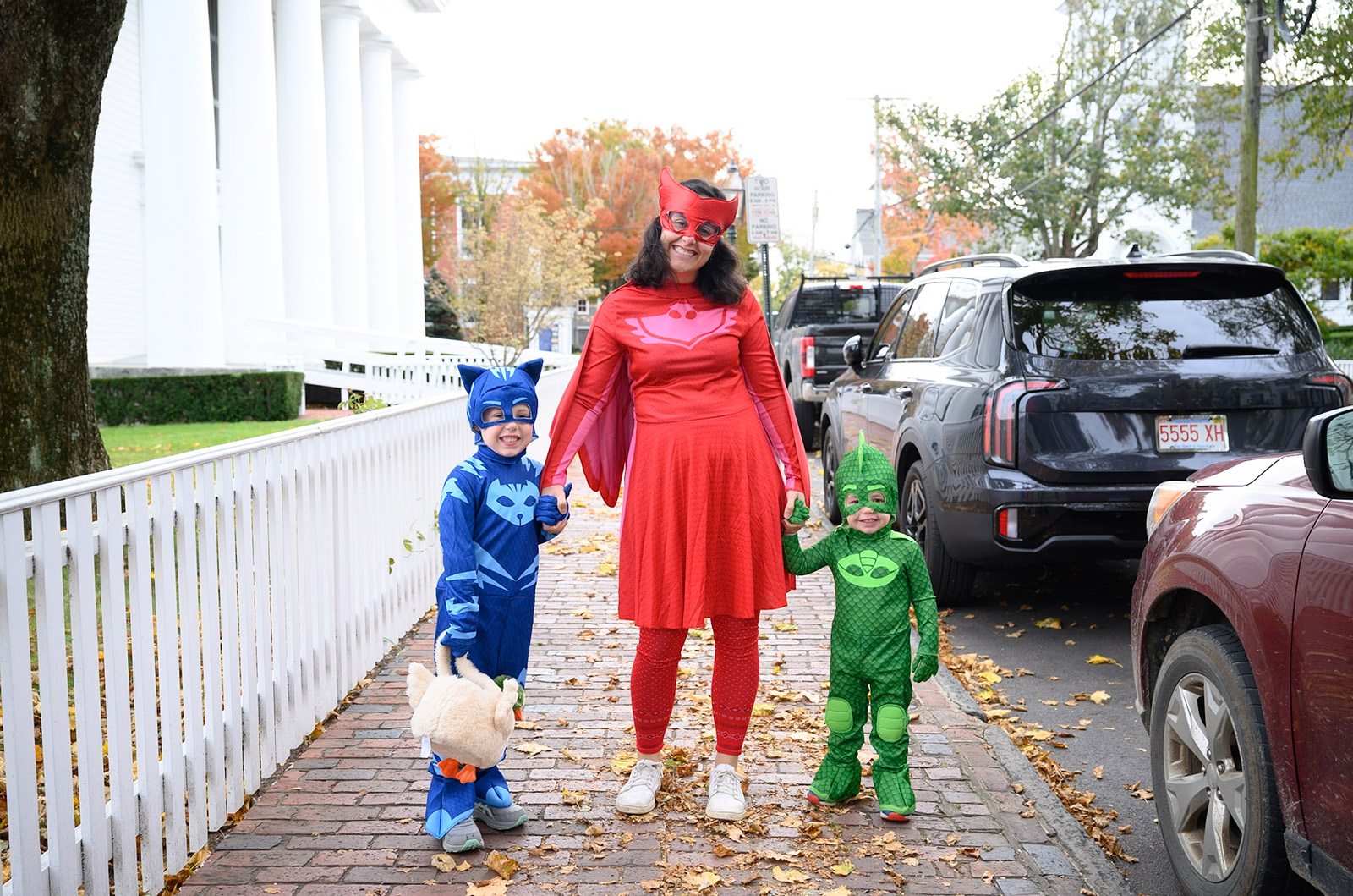 Dawson, Jenna and Wyatt Vanderhaden are a family of superheroes.