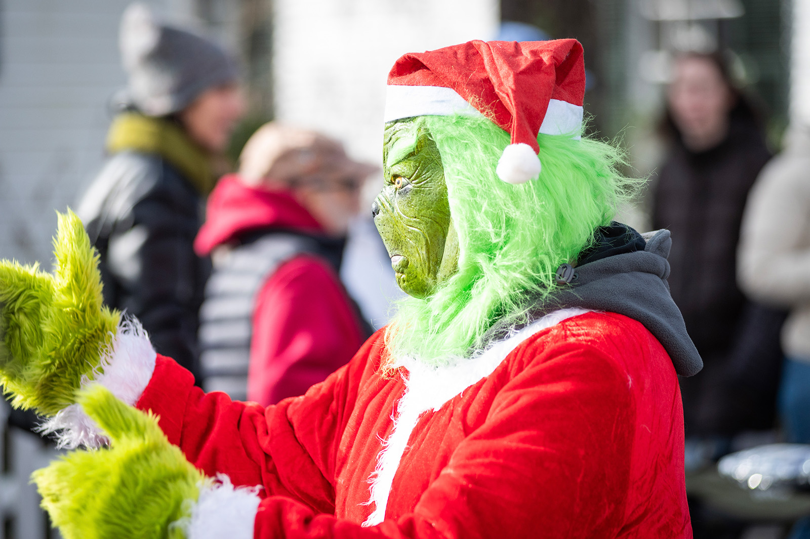 The presence of a few grinches did not deter merrymaking.
