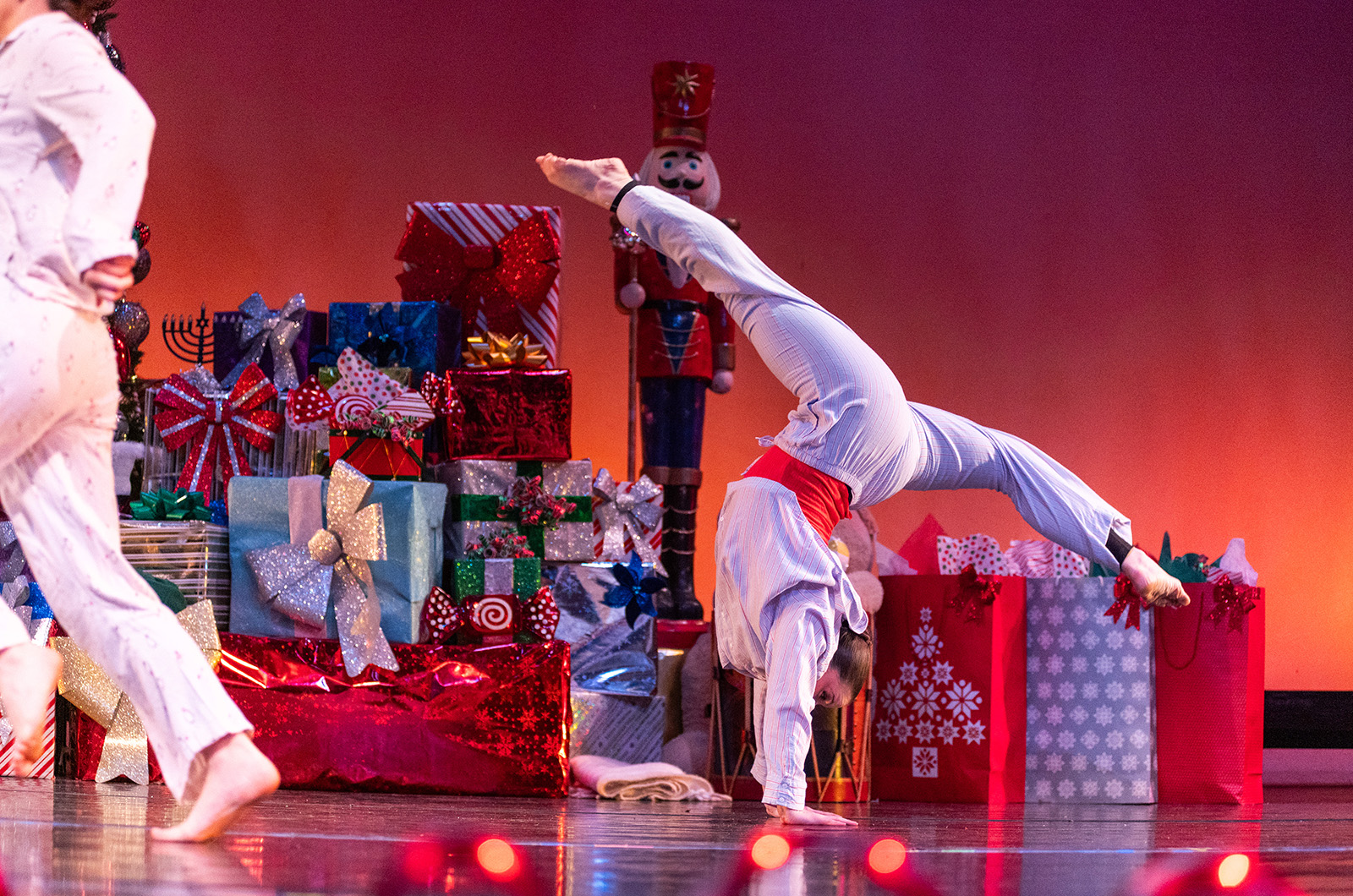 From acrobatics, to tap, to jazz dancers showed off their skills.