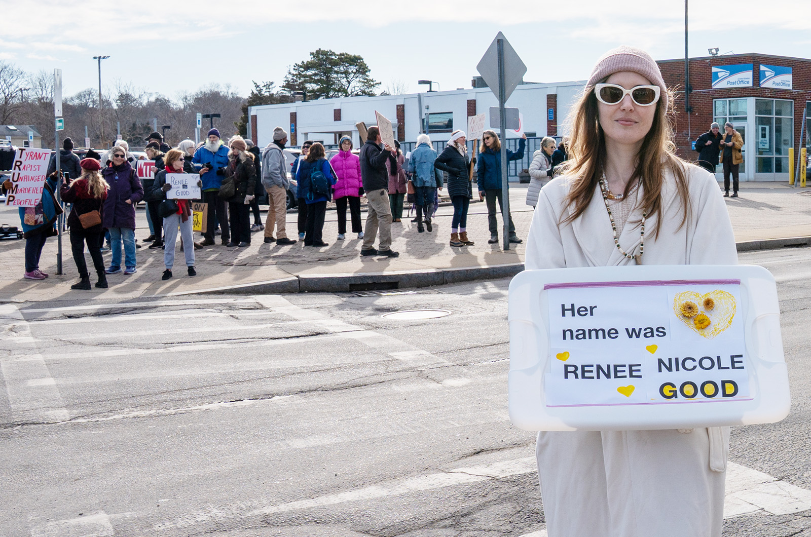 Reed McDonough gets her message across.