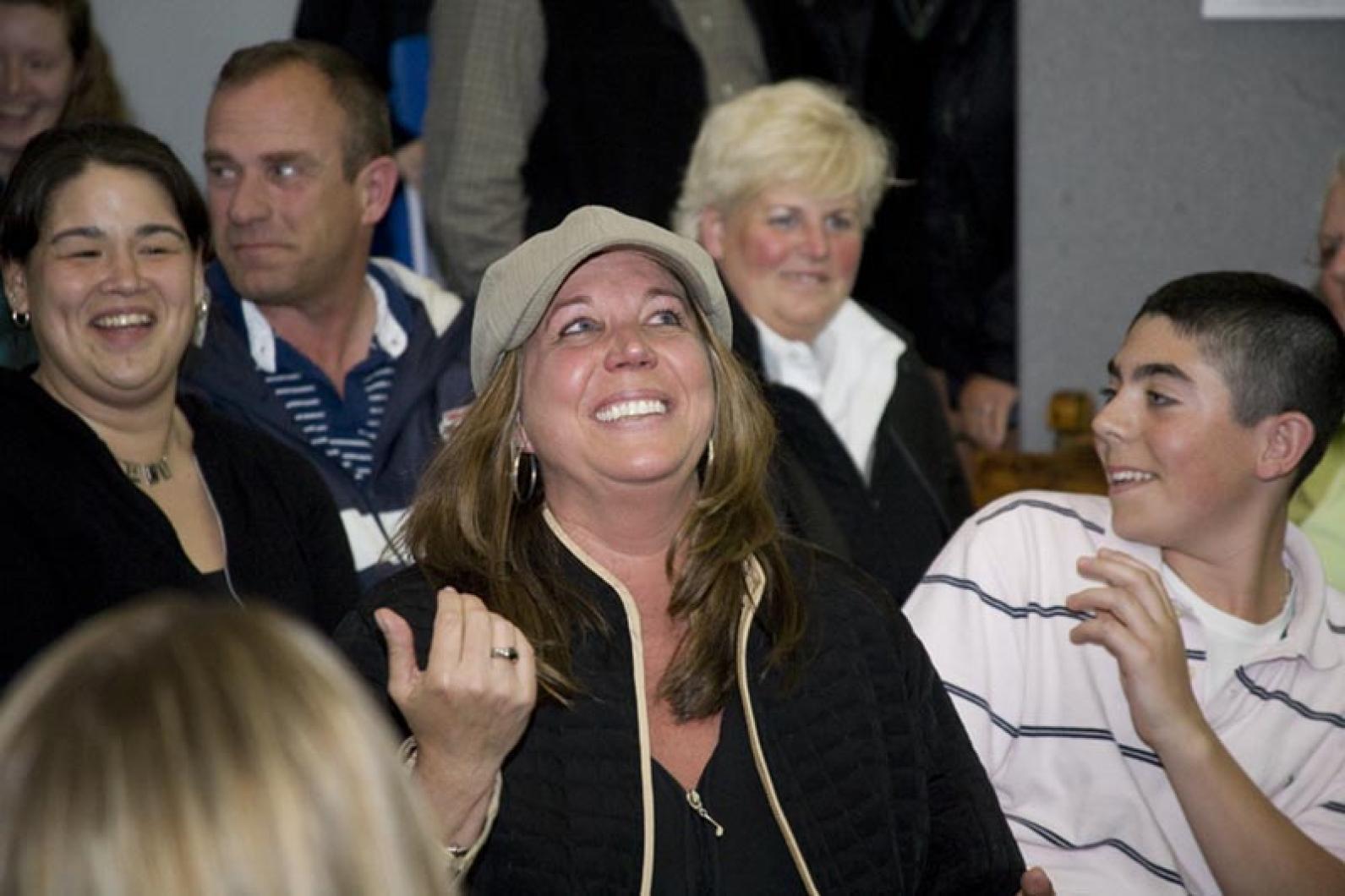 karen altieri smiling