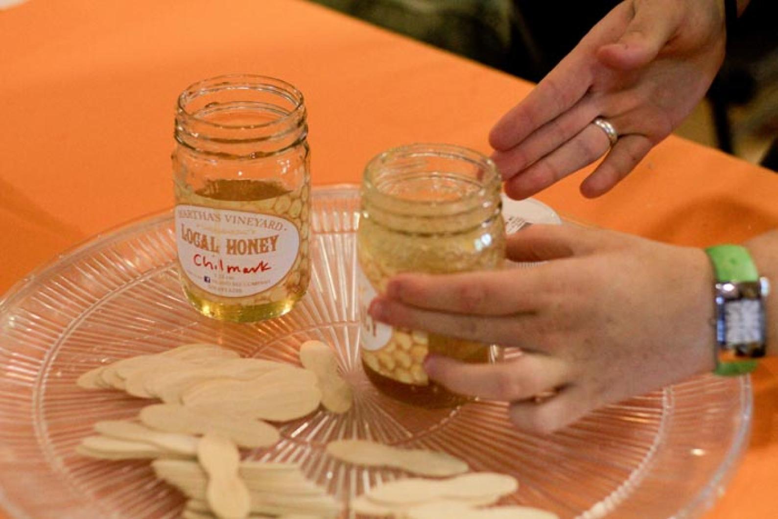 Raw local honey