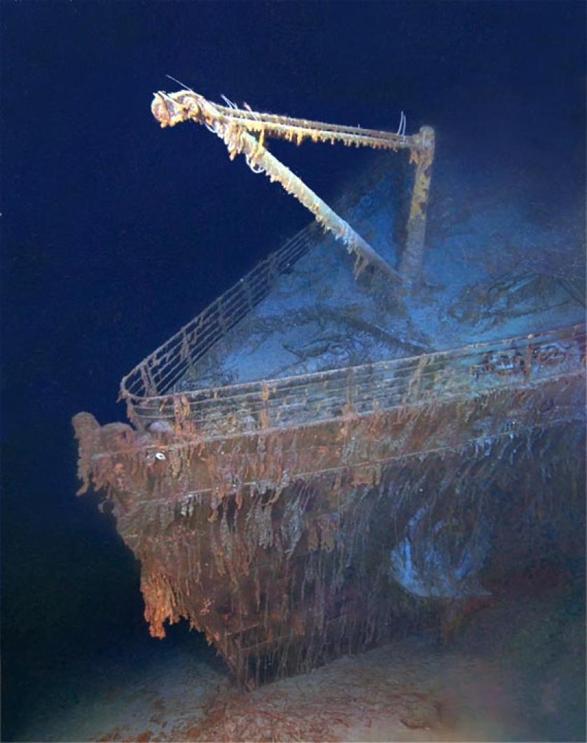 titanic bow