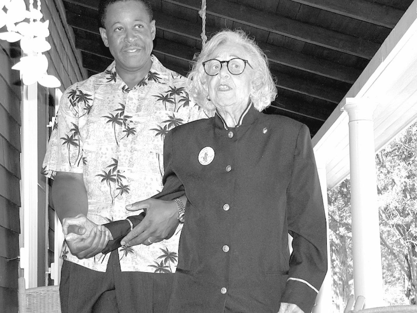 Joseph Carter with Isabel Powell