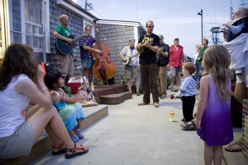 Ballyhoo at Menemsha dock