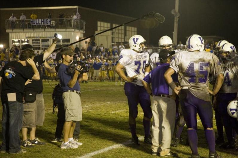 camera crew football