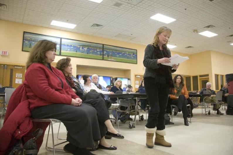 addressing the school committee