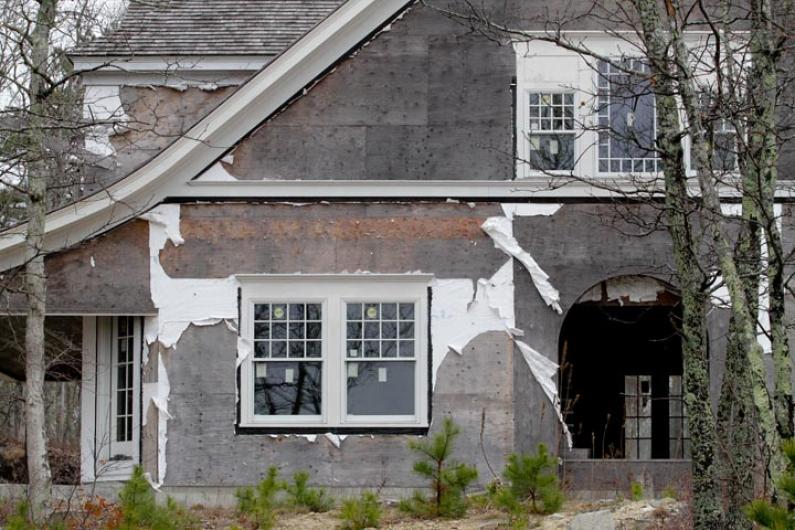 abandoned house