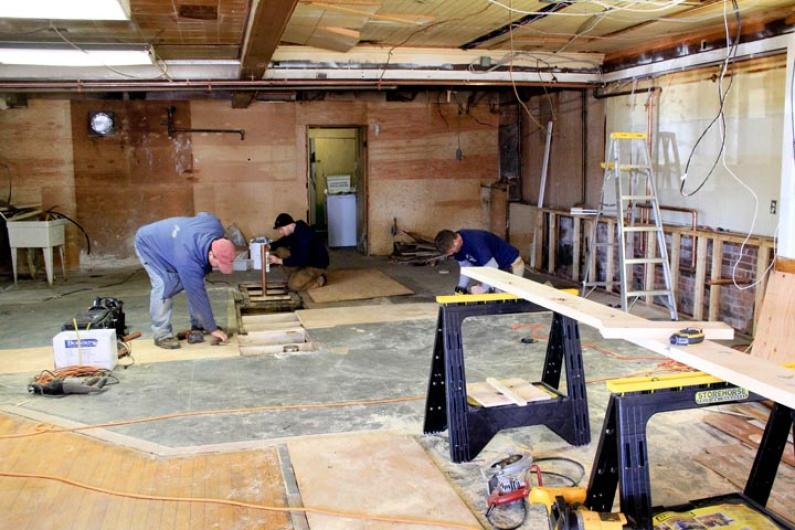 Le Cave construction
