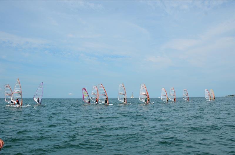 windsurfing
