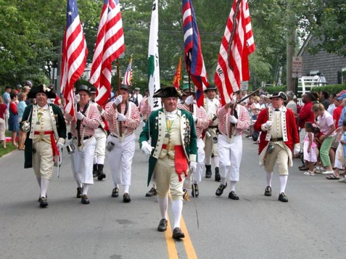 Forth of July Parade o Martha's Vineyard